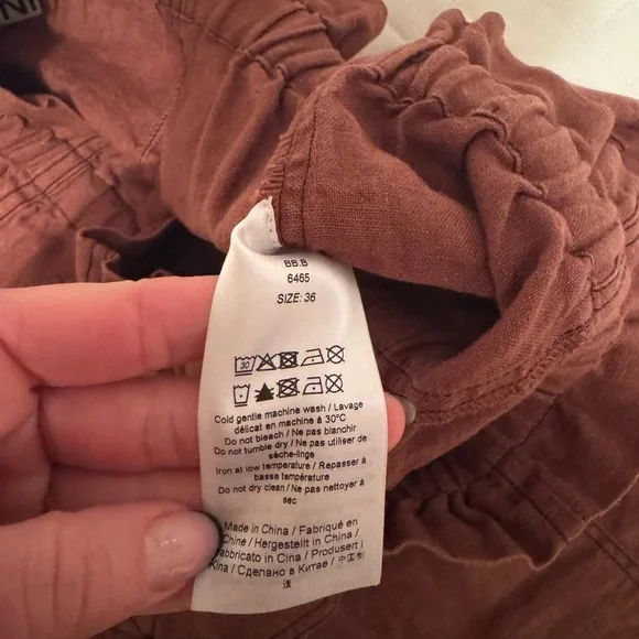 Ganni Brown Cargo Pants - Picture 9 of 11